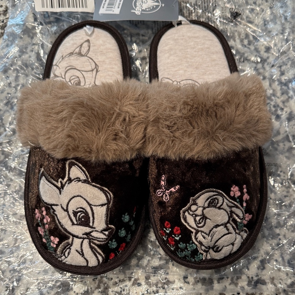 Disney Bambi Furry Slippers